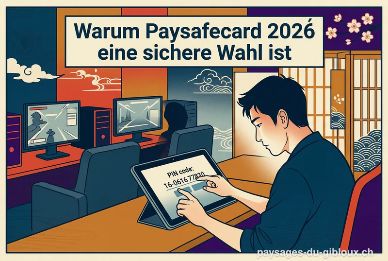 Warum Paysafecard 2026 eine sichere Wahl ist